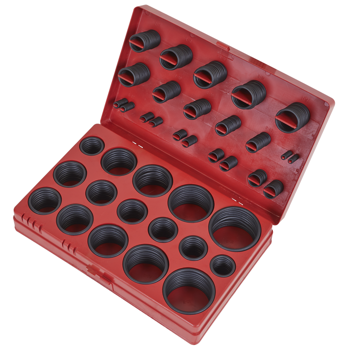 Rubber O-Ring Assortment 419pc | BOR419
