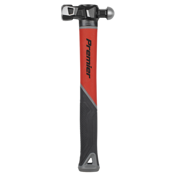 Premier Ball Pein Hammer with Fibreglass Shaft 24oz | BPHG24