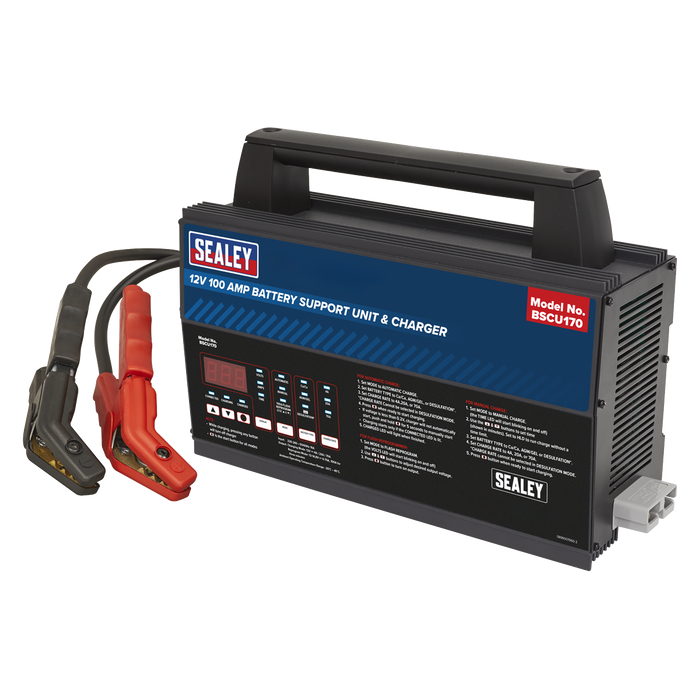12V Battery Support Unit & Charger 100A | BSCU170