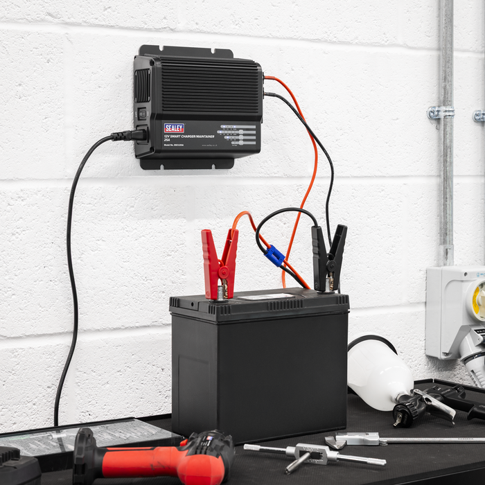 12V Smart Charger/Maintainer 25A | BSCU25A