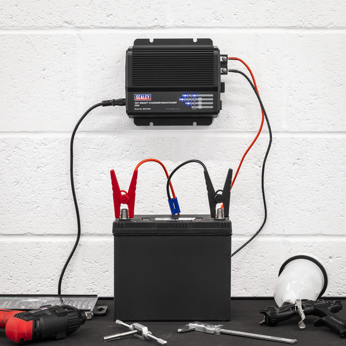 12V Smart Charger/Maintainer 25A | BSCU25A