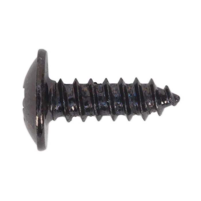 Self-Tapping Pozi Flanged Head Screw 4.2 x 13mm, Black - Pack of 100 | BST4213