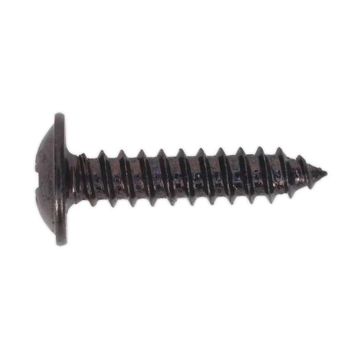 Self-Tapping Pozi Flanged Head Screw 4.2 x 19mm, Black - Pack of 100 | BST4219