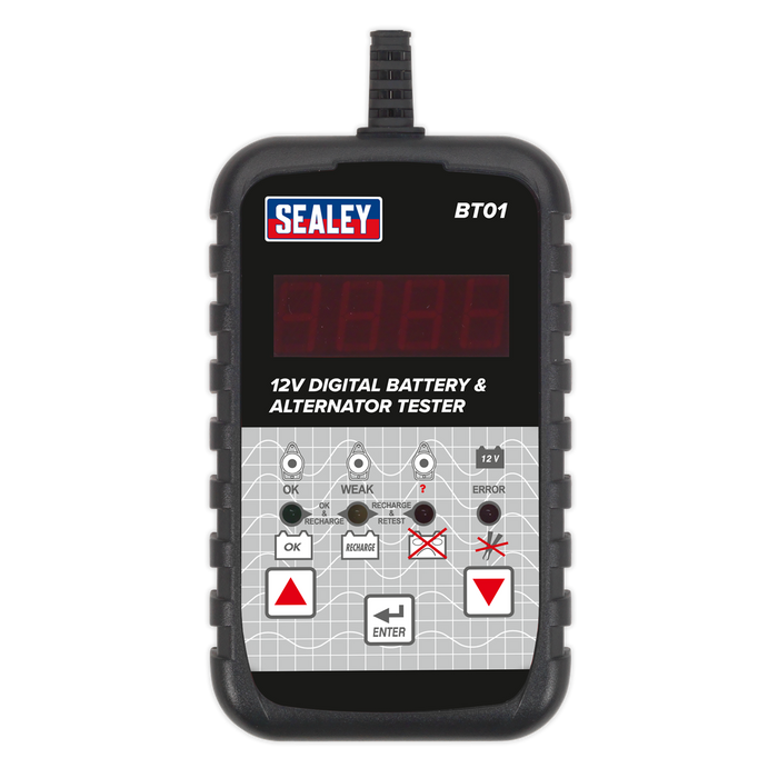 Digital Battery & Alternator Tester 12V | BT01