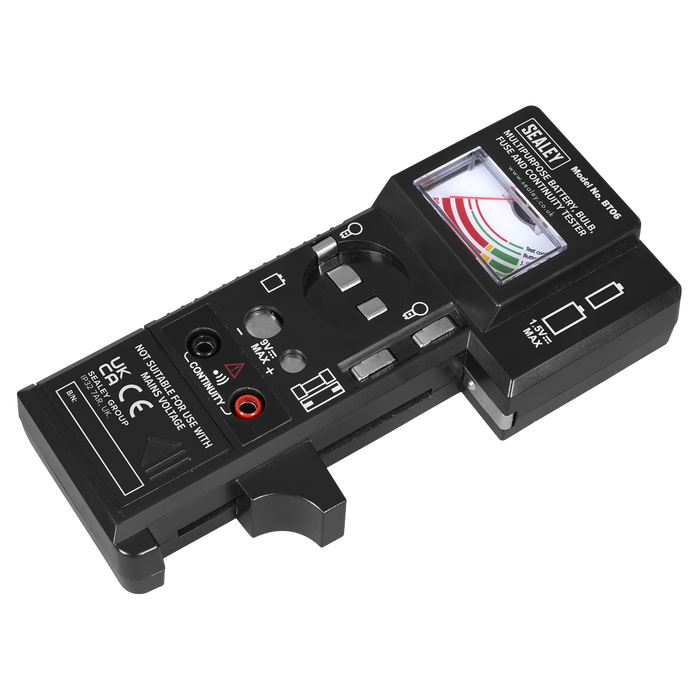 Multipurpose Battery, Bulb, Fuse & Continuity Tester | BT06