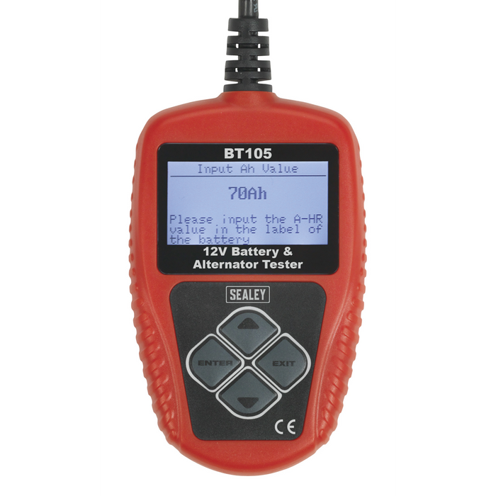 Digital Battery & Alternator Tester 12V | BT105