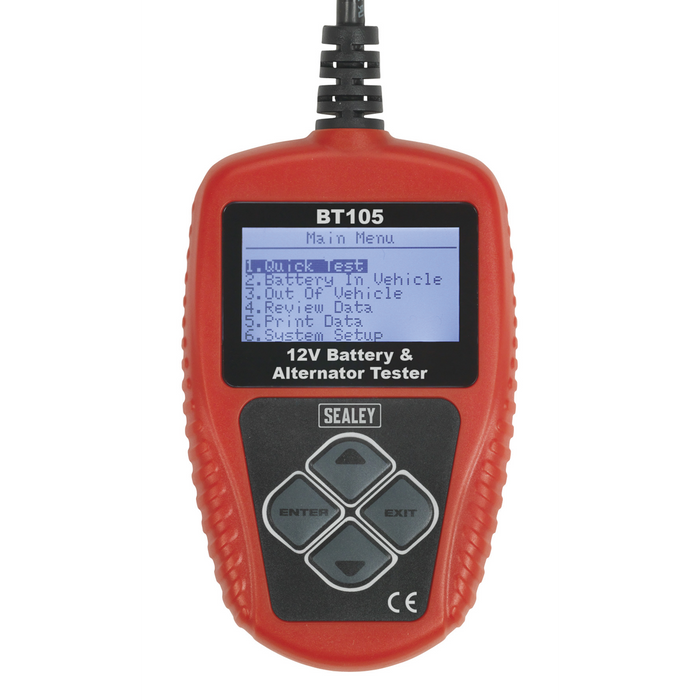 Digital Battery & Alternator Tester 12V | BT105