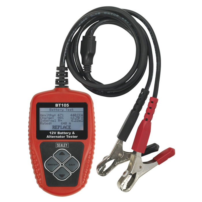 Digital Battery & Alternator Tester 12V | BT105