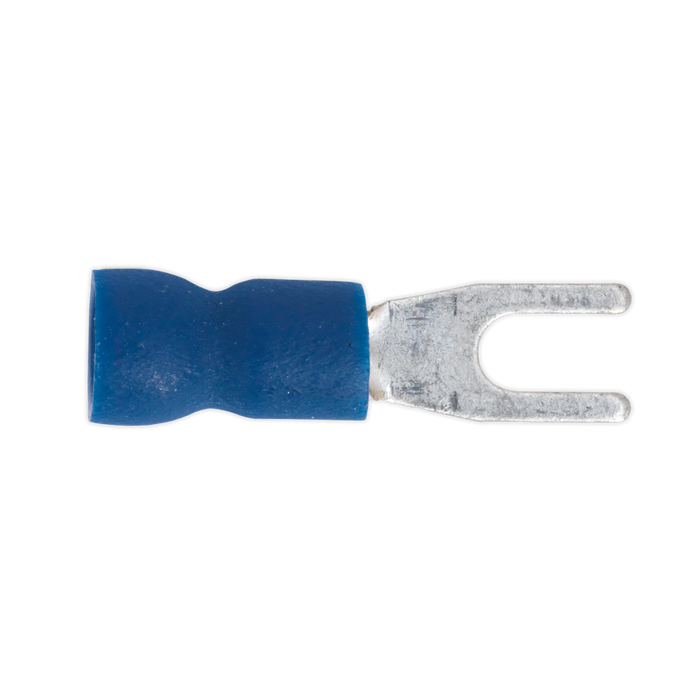 Easy-Entry Fork Terminal 3.7mm (4BA), Blue - Pack of 100 | BT13