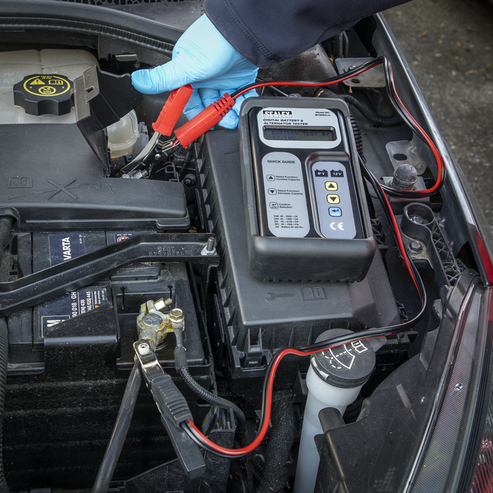 Digital Battery & Alternator Tester 6/12/24V | BT2002