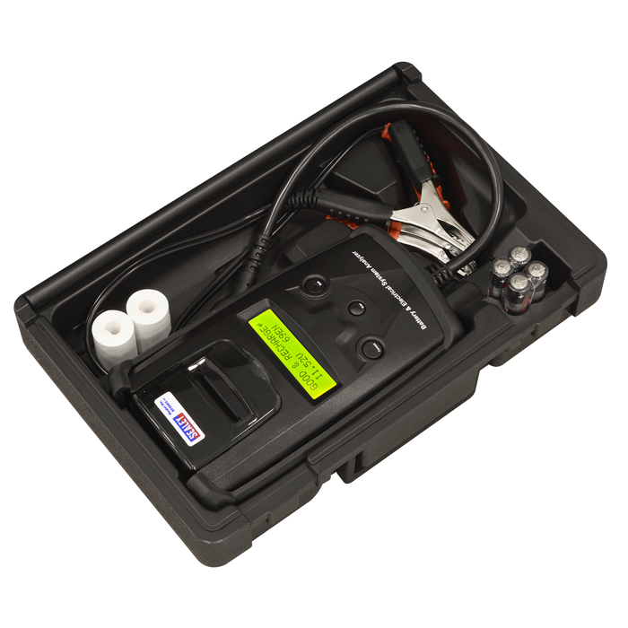 Digital Battery & Alternator Tester with Printer 6/12/24V | BT2003