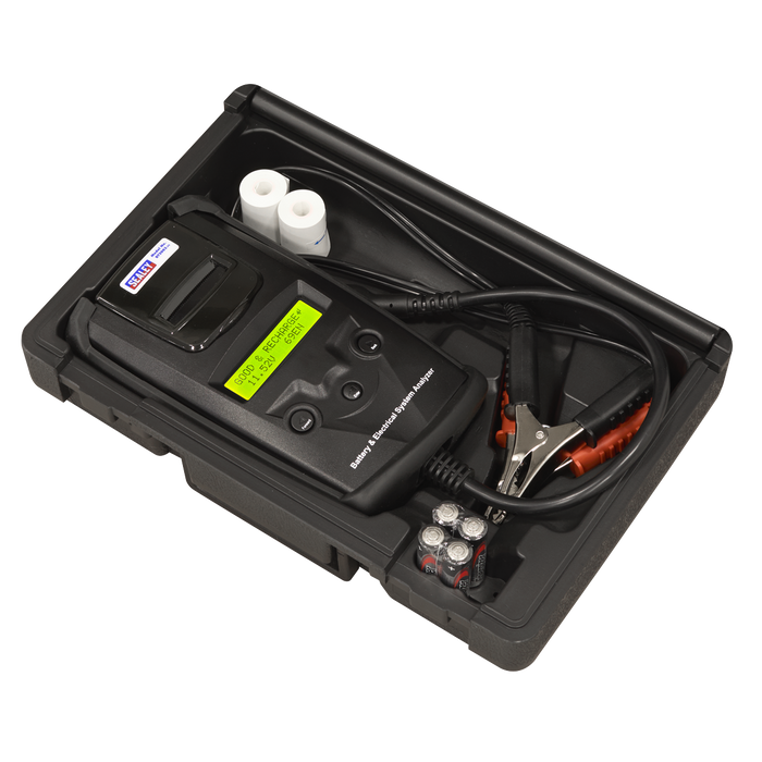 Digital Battery & Alternator Tester with Printer 6/12/24V | BT2003