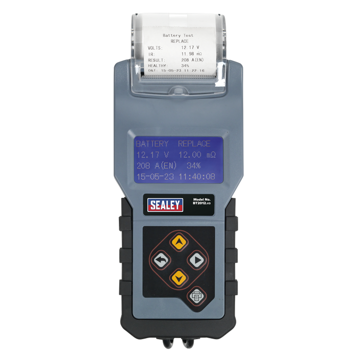 Digital Battery & Alternator/Starter Tester with Printer 12V | BT2012