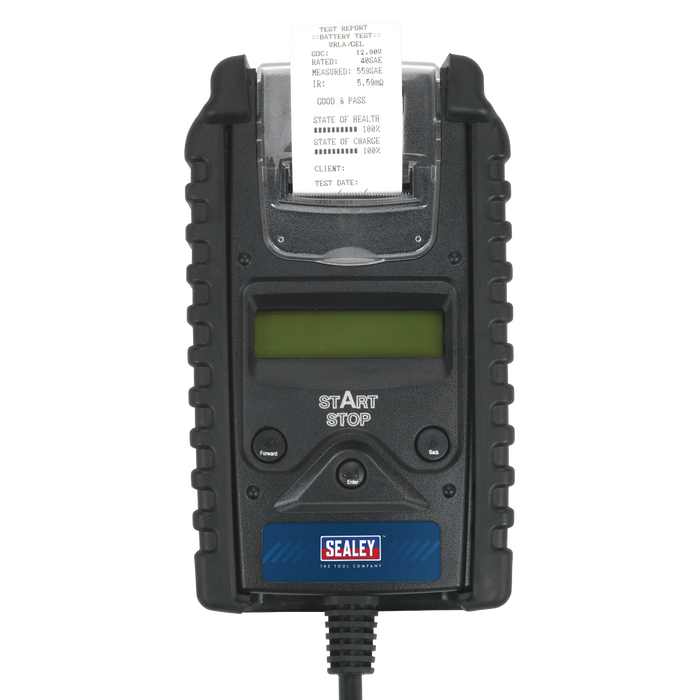 Digital Start/Stop Battery & Alternator Tester with Printer 6/12/24V | BT2014