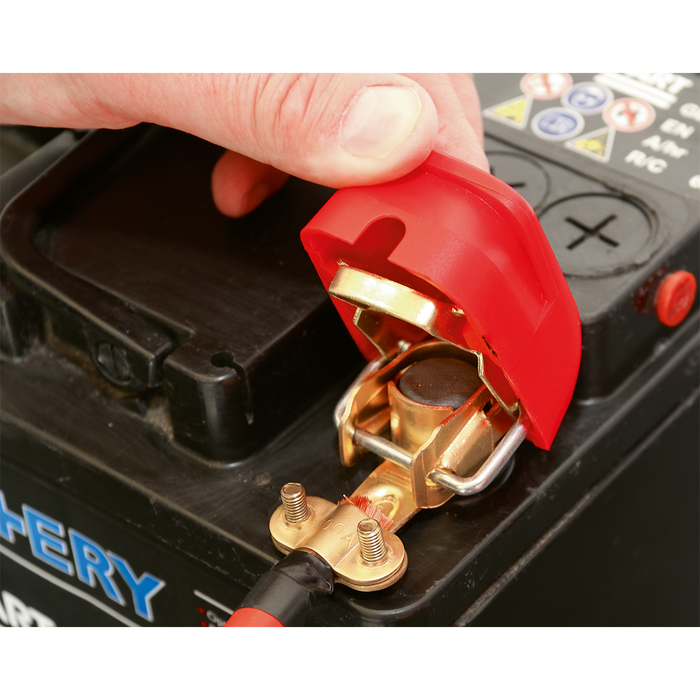 Quick Release Positive-Negative Battery Clamps - Pair | BTQK12