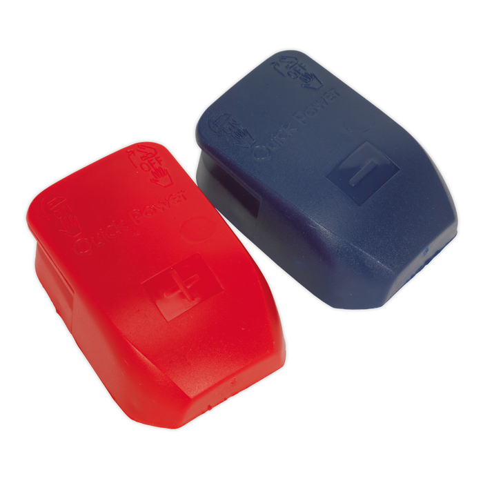 Quick Release Positive-Negative Battery Clamps - Pair | BTQK12