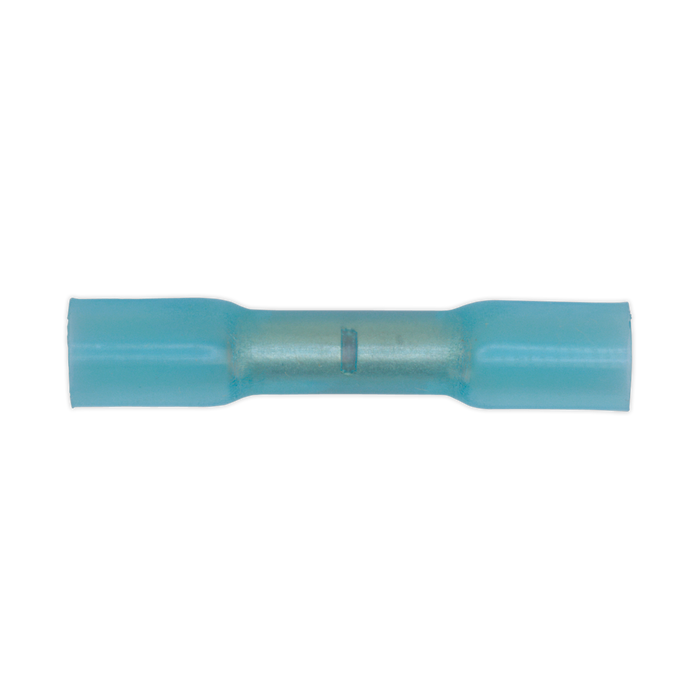 Heat Shrink Butt Connector Terminal 5.8mm, Blue - Pack of 50 | BTSB50