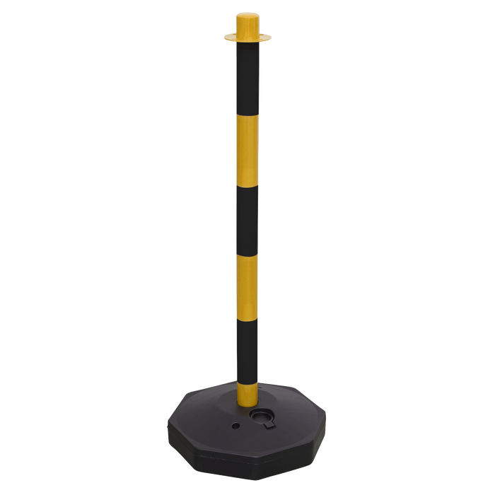 Post & Chain Kit 25m - Black/Yellow | BYSBKIT