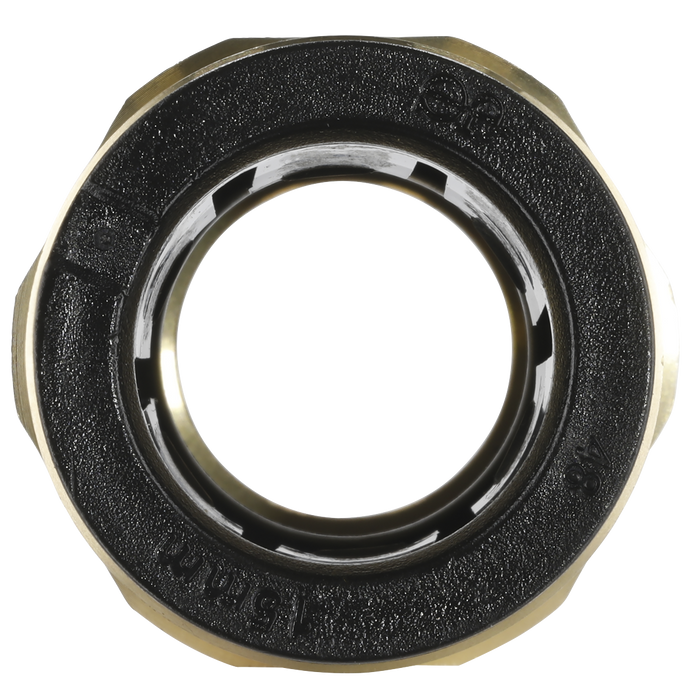 John Guest® Brass Straight Adaptor 15mm x 1/2"BSPT | CAS15BSA