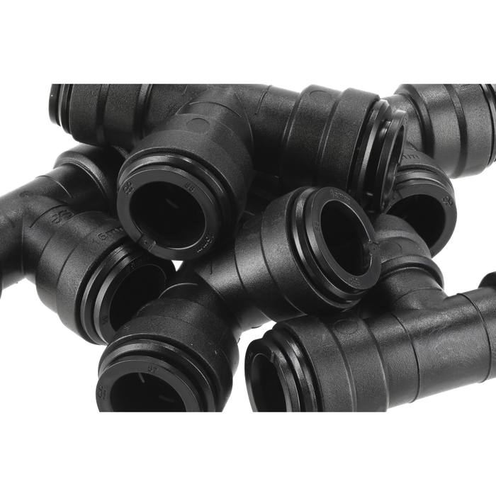 John Guest® Equal Tee 15mm - Pack of 5 | CAS15ET