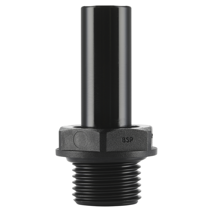 John Guest® Stem Adaptor 15mm x 1/2"BSP - Pack of 2 | CAS15STA