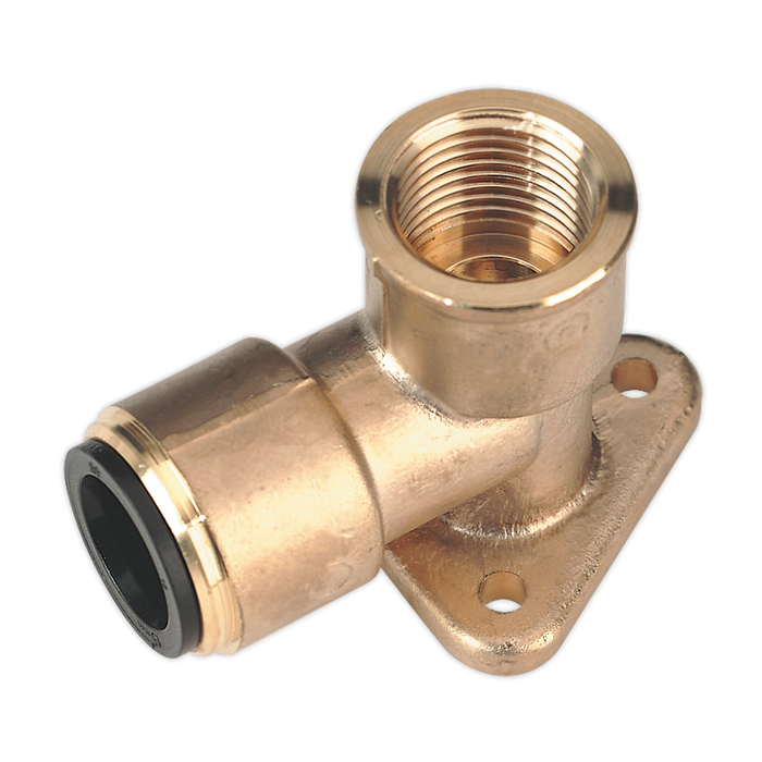 John Guest® Brass Wingback Elbow 22mm x 3/4"BSP | CAS22BWE
