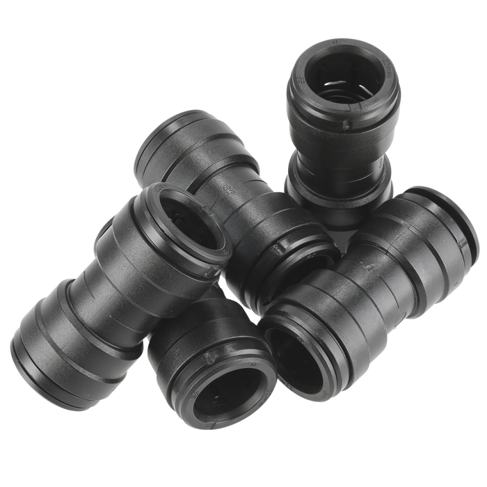 John Guest® Straight Connector 22mm - Pack of 5 | CAS22SC