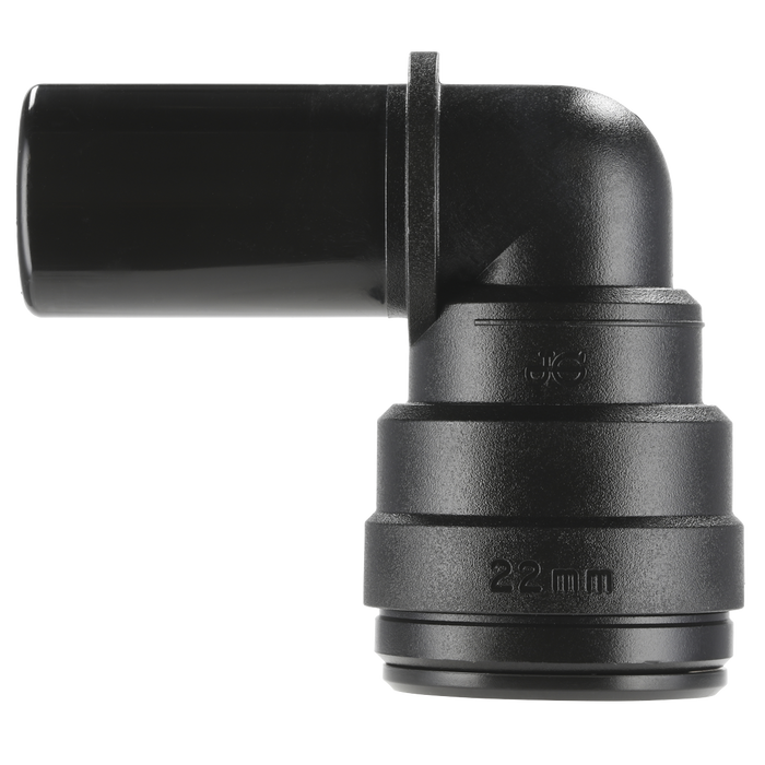 John Guest® Stem Elbow 22mm - Pack of 2 | CAS22SE