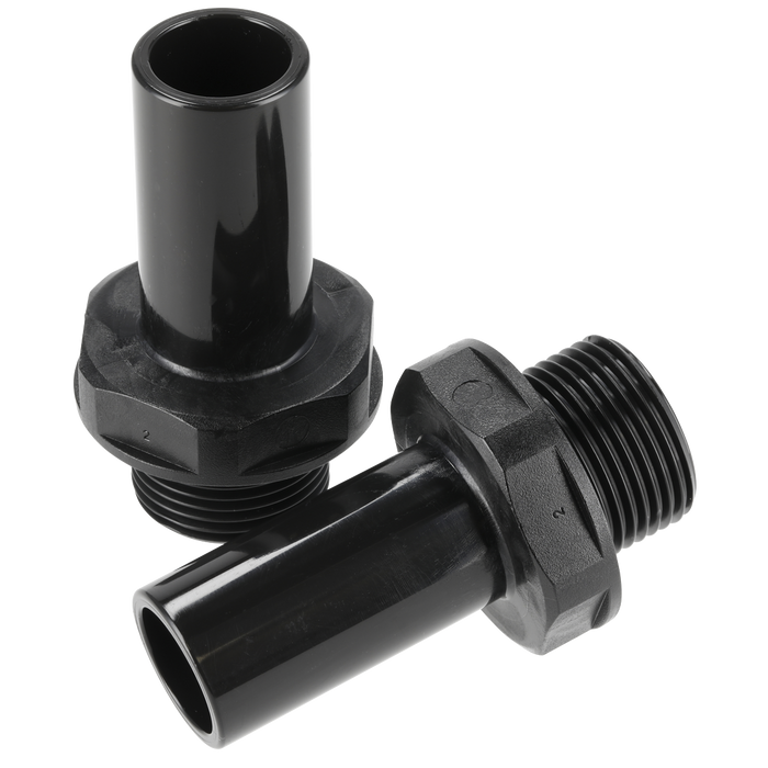 John Guest® Stem Adaptor 22mm x 3/4"BSP - Pack of 2 | CAS22STA