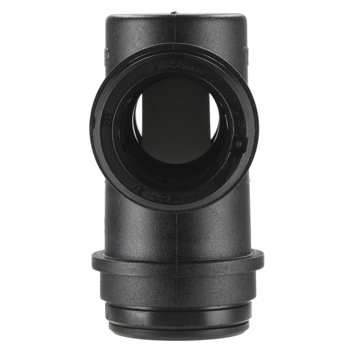 John Guest® Equal Water Trap Tee 22mm | CAS22WTT