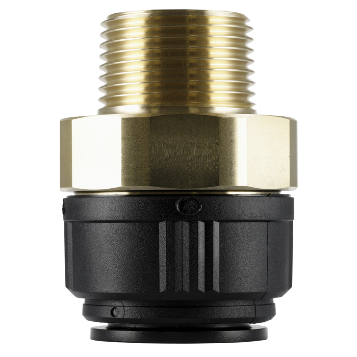 John Guest® Brass Straight Adaptor 28mm x 1"BSPT | CAS28BSA