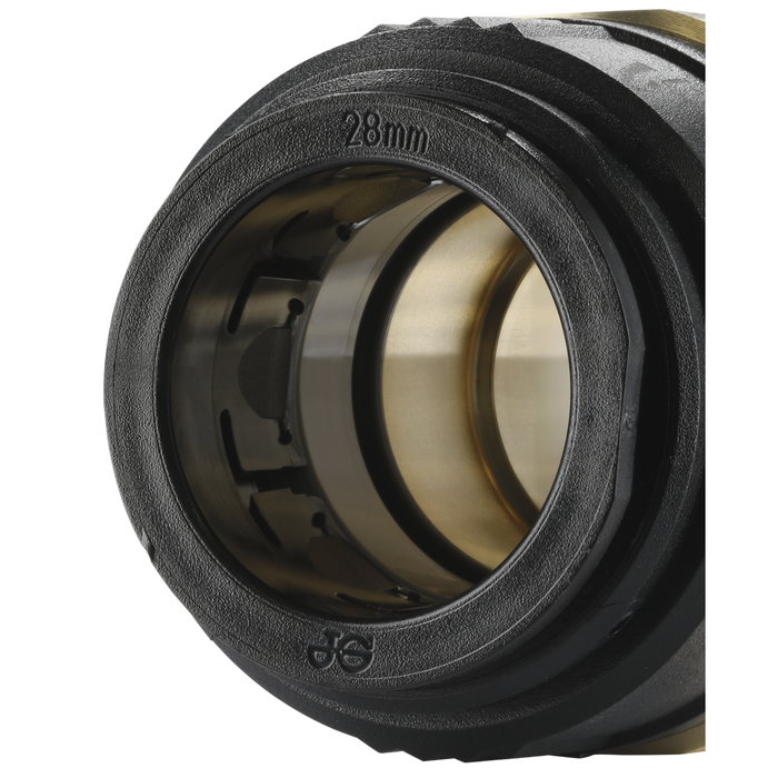 John Guest® Brass Straight Adaptor 28mm x 1"BSPT | CAS28BSA
