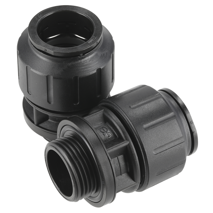 John Guest® Straight Adaptor 28mm x 1"BSP - Pack of 2 | CAS28SA