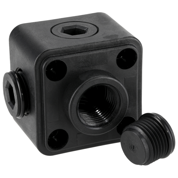 John Guest® Porting Block 5 x 1/2"BSP Connection | CASPB