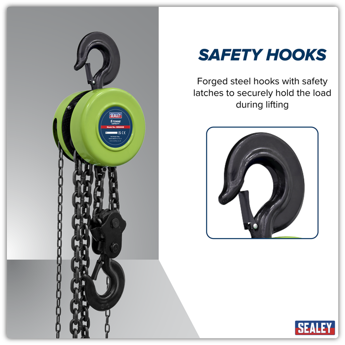 3m Chain Block 5 Tonne | CB5000E