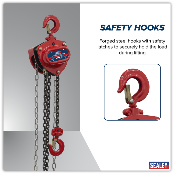 2.5m Chain Block 0.5 Tonne | CB500