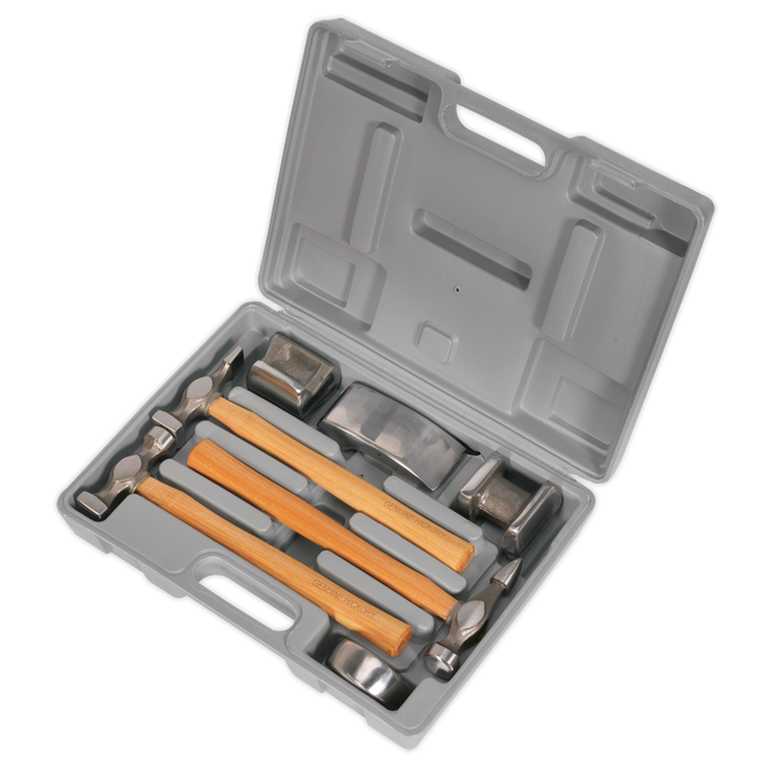 Drop-Forged Panel Beating Set with Hickory Shafts 7pc | CB507