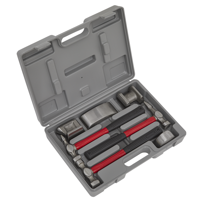 Drop-Forged Panel Beating Set with Fibreglass Shafts 7pc | CB707