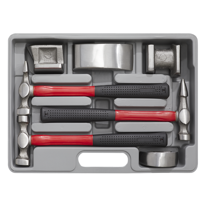 Drop-Forged Panel Beating Set with Fibreglass Shafts 7pc | CB707