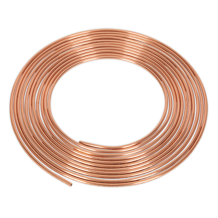 Brake Pipe Copper Tubing 22 Gauge 3/16" x 25ft - BS EN 12449 C106 | CBP002