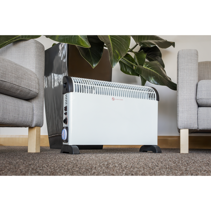Convector Heater with Turbo, Timer & Thermostat 2000W/230V | CD2005TT