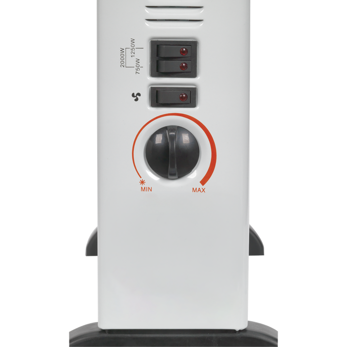 Convector Heater with 3 Heat Settings Thermostat & Turbo Fan 2000W | CD2005T