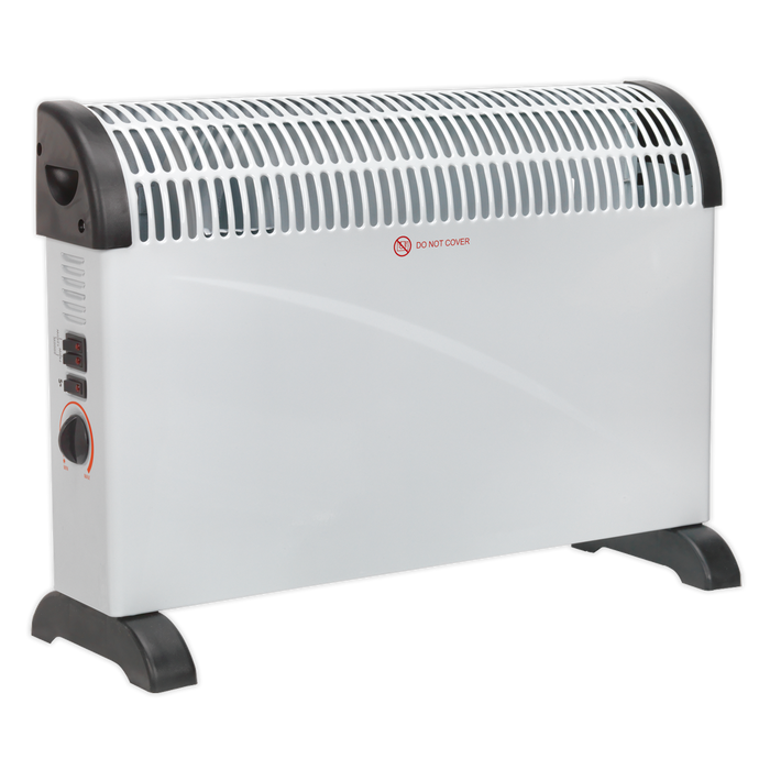 Convector Heater with 3 Heat Settings Thermostat & Turbo Fan 2000W | CD2005T