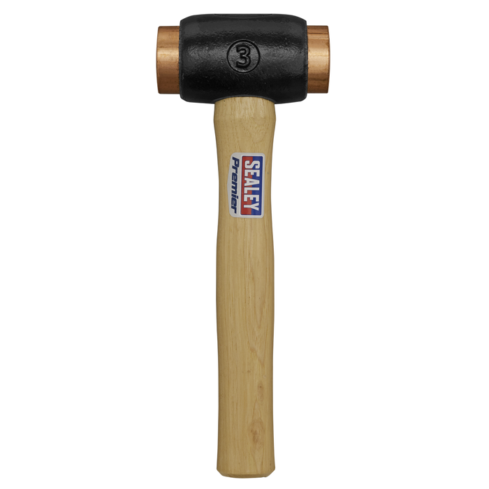 Premier Copper Faced Hammer with Hickory Shaft 4.3lb | CFH04