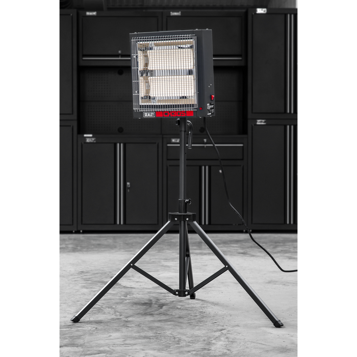 Ceramic Heater with Tripod Stand 1.4/2.8kW, 230V | CH30S