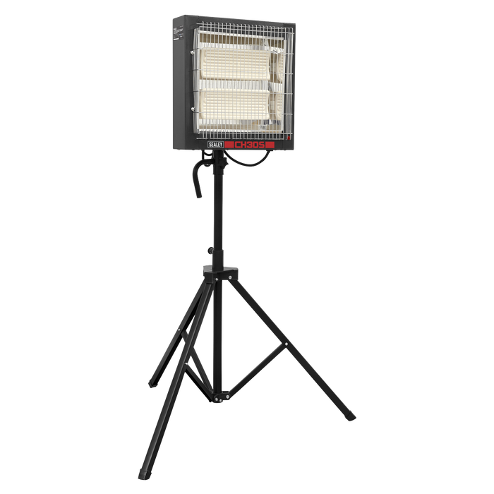 Ceramic Heater with Tripod Stand 1.4/2.8kW, 230V | CH30S