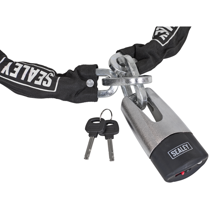 Motorcycle Chain & Disc Lock 10.5 x 10.5 x 1500mm 4* ART Approved | CLA109DL