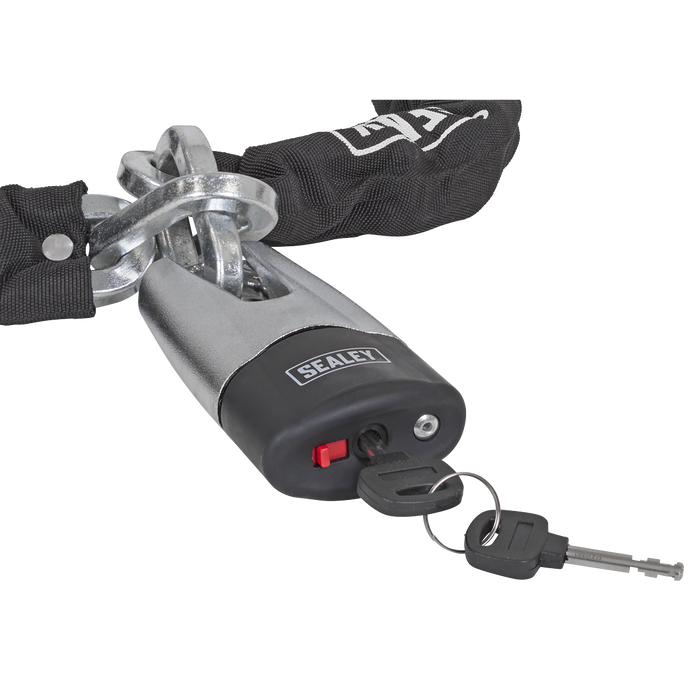 Motorcycle Chain & Disc Lock 10.5 x 10.5 x 1500mm 4* ART Approved | CLA109DL