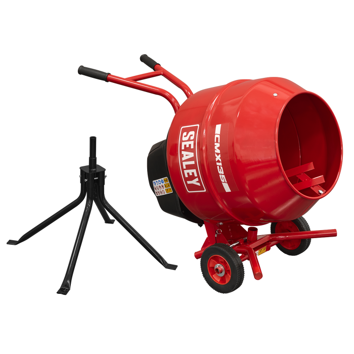 135L Cement Mixer with Stand 550W | CMX135