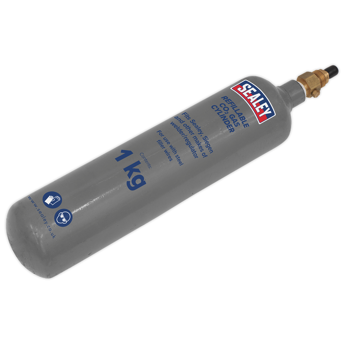 Refillable Carbon Dioxide Gas Cylinder 1kg | CO2/1KG